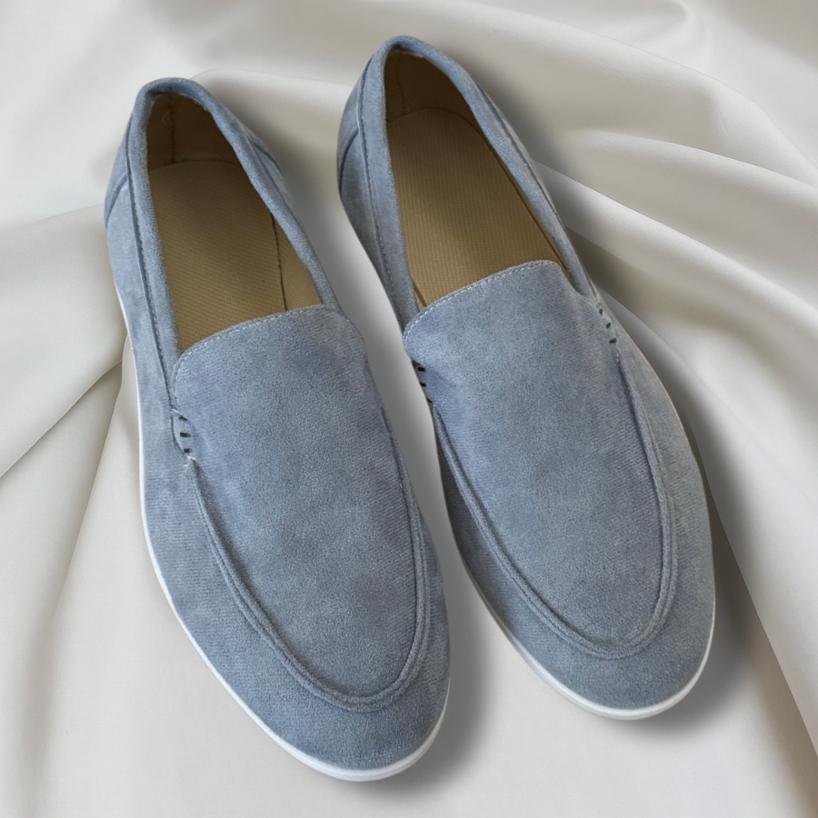 Axel™ | Eleganta loafers i mocka