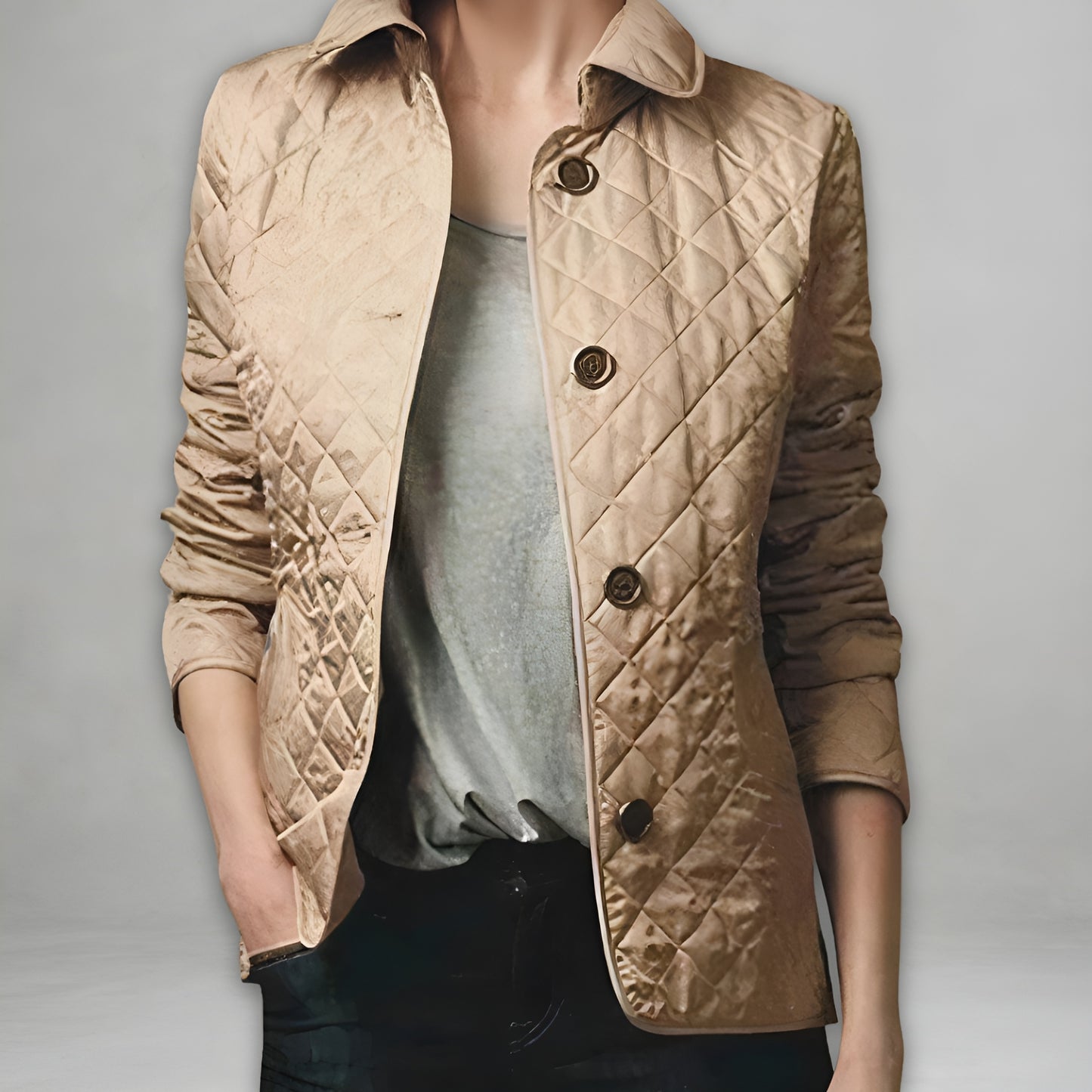 Linn™ | Quiltad Jacka