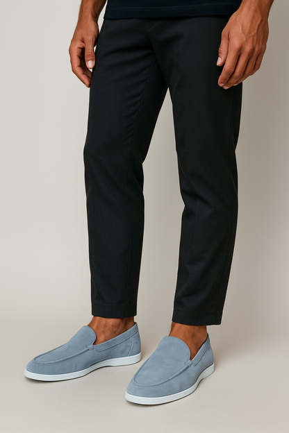 Axel™ | Eleganta loafers i mocka
