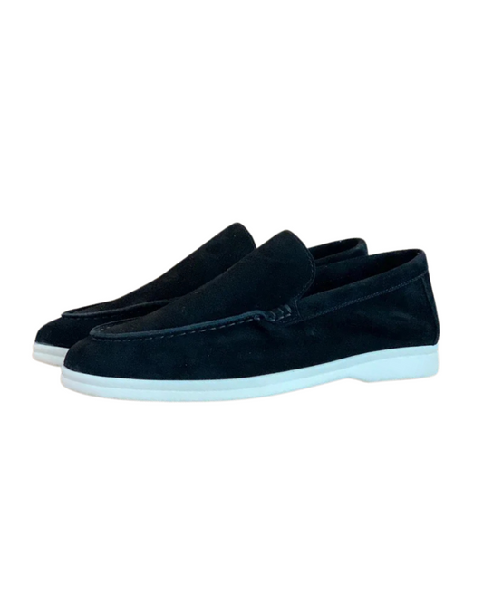Axel™ | Eleganta loafers i mocka