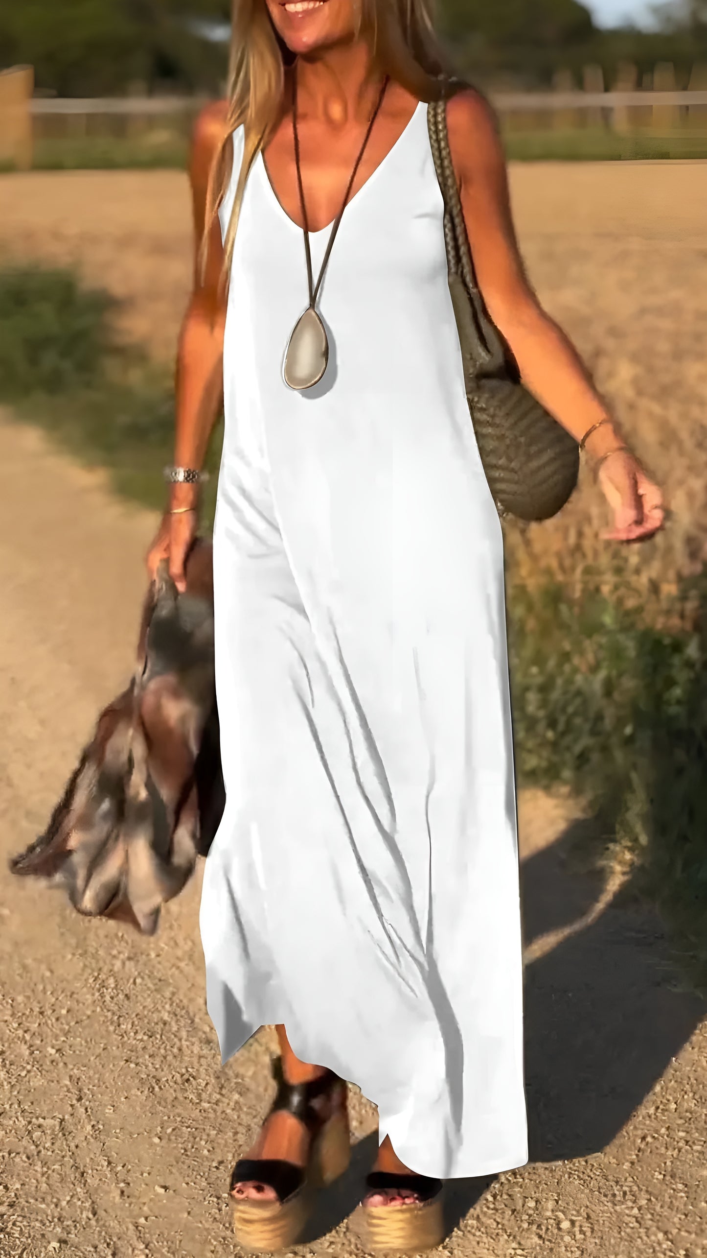 Alma™ | Luftig och elegant maxiklänning