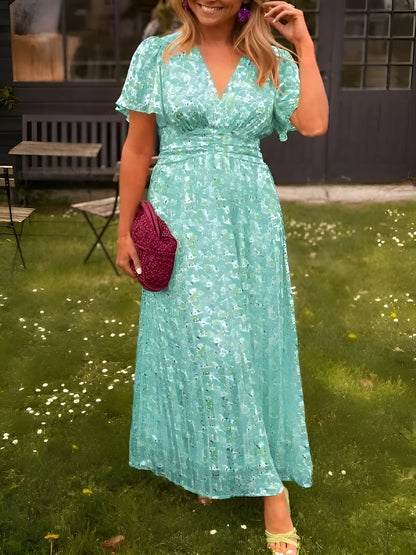 Elisabeth™ | Luftig blommig klänning