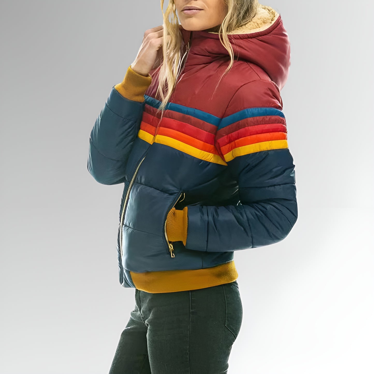 Ulrika™ | Vadderad Jacka