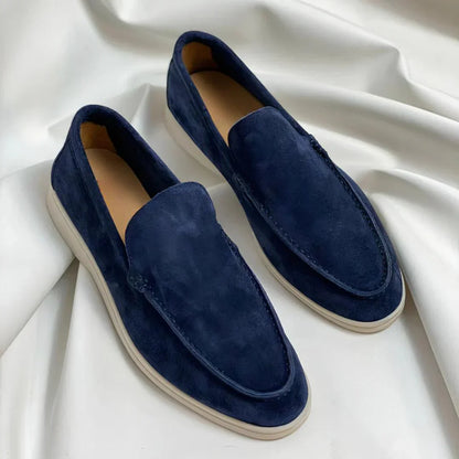 Axel™ | Eleganta loafers i mocka