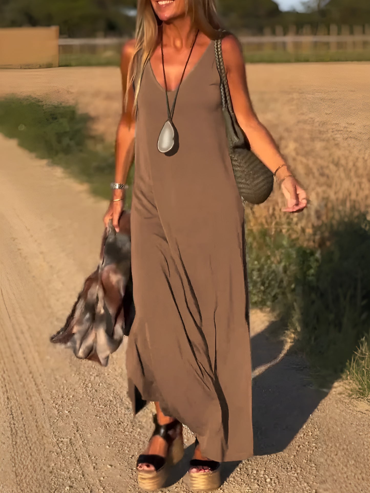 Alma™ | Luftig och elegant maxiklänning